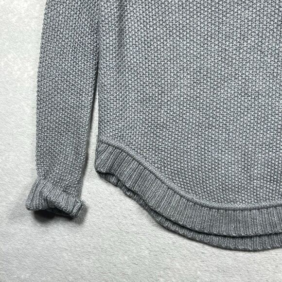 Lululemon Sweater Sunshine Coast Gray Women’s 10 Thumbholes Rayon Wool Blend - Picture 3 of 10